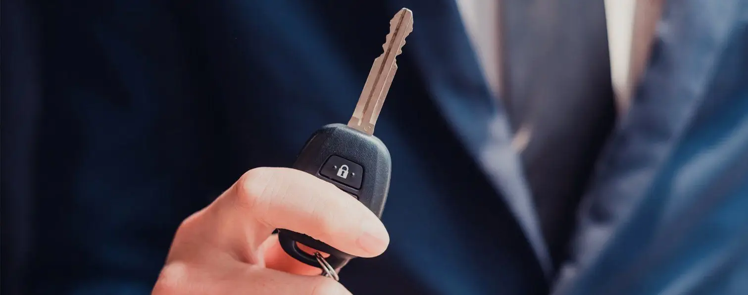Customer Holding Key